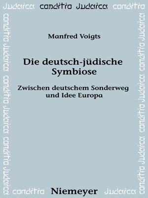cover image of Die deutsch-jüdische Symbiose
